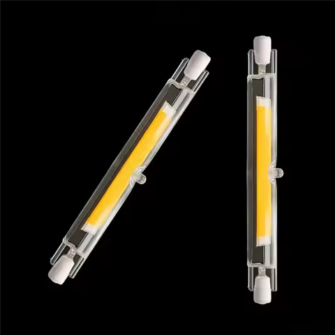 Dimmable j78 r7s 15W 78mm led light bulbs j118 r7s led cob 30W 118mm 1000lm lamp bulb AC220-240V Rep