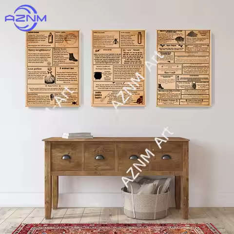 Harry Potter Witchcraft Wizardry Art Prints Retro Posters Magic World Inspiration Quotes Canvas Pain