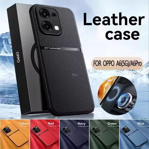 EUCAGR Luxury PU Leather Case Coque For OPPO A6 5G A5 Pro 4G 5G Magnet Shell Phone Case for OPPO F31