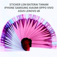 Lem Batre Tanam Semua Handphone Stiker Perekat Battery Adhesive Hp Lem Baterai Strip Tape