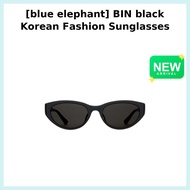 [blue elephant] BIN black Korean Fashion Sunglasses / Korean Sunglasses / Cat-Eye Style / 100% Genui