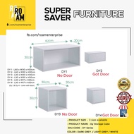 ROAM DY series wooden DIY stackable storage cube cabinet book EKET IKEA rack book shelf display cabi