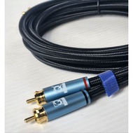 5 meter High Quality multi-layer shielded RCA Cable