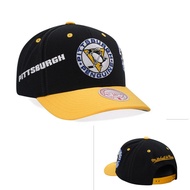 Mitchell & Ness Pittsburgh Penguins Vintage Logo Pro Crown Fit Snapback Cap
