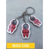 GANTUNGAN Squid game 3 pendulum acrylic key chain