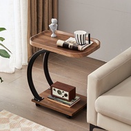 Side Table Small Coffee Table Corner Table Sofa Side Table Bedside Table C-shaped Side Table Removab