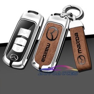 Car Remote Key Case Cover For Mazda 2 3 6 Axela Atenza CX-5 CX5 CX-7 CX-9 Key Protector Keychain Car Accessories
