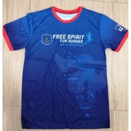 ** Forward The Running Shirt Once Worn 86 Years Of Khmerasir Blue Good Condition.