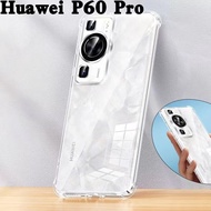 P60 Pro Model Clear Tpu Case Shockproof Camera Cover Huawei P60 Pro/Huawei P60