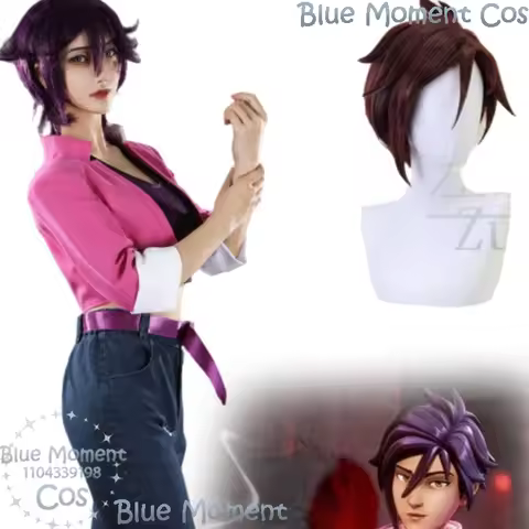 Game Invisigal Courtney Cosplay Costumes Wig Dispatch Invisibitcch Wig Superhero Outfits Women Adult