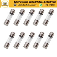 5X20MM FUSE ( 0.2A/ 0.5A / 1A / 2A / 3A / 5A / 10A/ 15A )