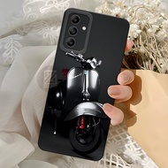 Samsung Galaxy A04S Softcase - Pro Camera Silicone - Samsung Galaxy A04S Case - Vespa Motif Case - S