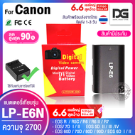 แบตเตอรี่กล้อง Canon LP-E6 (ความจุ 2700 mAh) LPE6N Li-ion Battery แบต แบตกล้อง แคนนอน LPE6 for EOS R