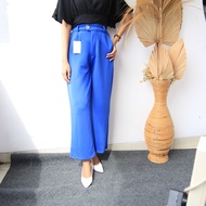 GIO-CELANA KULOT BUTTON / CELANA SCUBA / BAHAN TEBAL