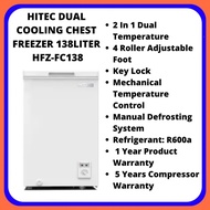 Hitec Chest Freezer Dual Cooling 138L HFZ-FC138