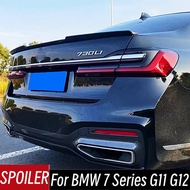 For 2015-2022 BMW 7 Series G11 G12 730i 740i 750i M4 Style Rear Trunk Lid Lip Spoiler Wings Car Exte