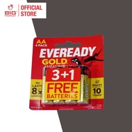 EVEREADY GOLD ALKALINE AA 3S + 1S