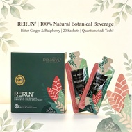 DR. MIYU RERUN³ Botanical Beverage Bitter Ginger & Raspberry | Blood Circulation Joint Comfort Energ