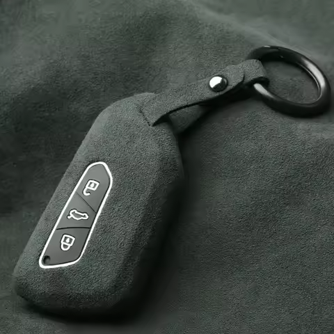 For Volkswagen Key Fob Cover - Premium Suede Case for Touareg X/PRO, ID.6/ID.4 X, Golf 8 & Lamando L