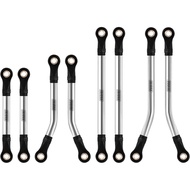 INJORA High Clearance Links Stainless Steel Link Set for TRX4M Upgrade Parts 1/18 RC Crawler Car