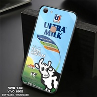 Softcase Vivo Y83 Casing hp Vivo Y81 Vivo 1802, Vivo 1808, 1803 - Shiny Glass Casing - Custom Casing
