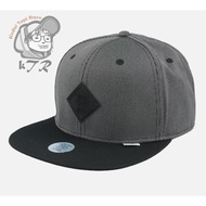 6 Panel Cap Skynylon-Black Snapback - Djinns