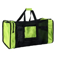 【I สลิมฟิต】 100L Mesh Duffle Gear Bag For Scuba Diving Snorkeling Swimming Beach Duffle Bag For Snor