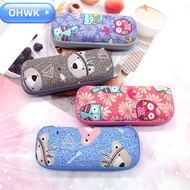 OHWK Eyeglasses  Vintage Zipper Portable Eyeglasses Accessories