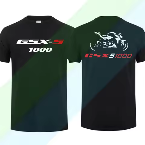 2024 New Moto Gsx S 1000 T-shirt Fashion and Fun Casual Cotton T-shirt Pattern Large T-shirt Clothin