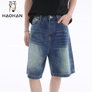 UNISEX PLUS SIZE SHORTS DENIM SIZE 28-42 KOREAN STYLE SHORTS CASUAL DENIM SHORTS 74