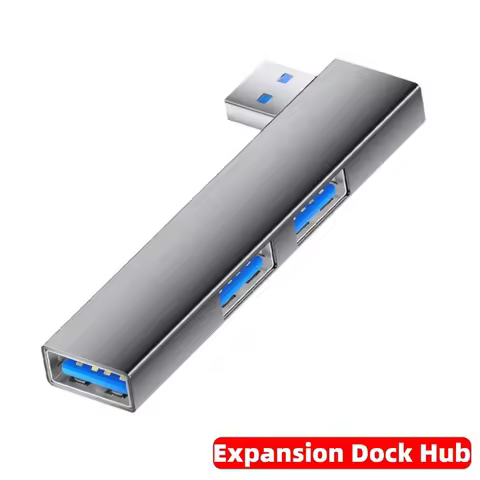 3 In 1 Type C HUB Adapter 3 Ports USB Splitter OTG Adapter USB Extender USB Type C To 3 USB Splitte 