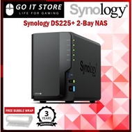 Synology DS225+ 2-Bay NAS Network Storage + SYNOLOGY PLUS HAT3300 (2TB / 4TB) HARDDISK