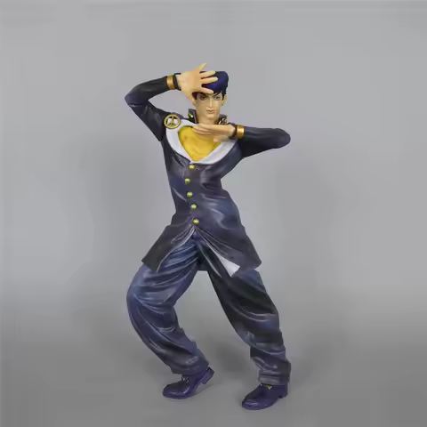 18CM In Stock Josuke Higashikata Jojo's Bizarre Adventure Josuke Higashikata Figures Anime Statues A