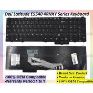 Dell Latitude 15 5000 E5540 4RNXY 076X2J NSK-LE1BC PK130WR1B00 Laptop Keyboard