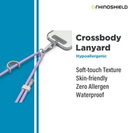 Rhinoshield Hypoallergenic Crossbody Lanyard Adjustable Waterproof Phone Strap Antibacterial Durable TPU &amp; Silicon Loop (Lanyard Card Not Included)