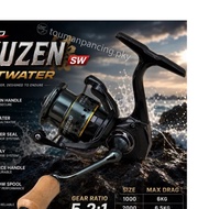 Fishing Rod - Zorro Ryuzen Reel Waterproof Saltwater Power Handle SpinningSW Original