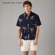 American Eagle Oversized Poplin Shirt เสื้อเชิ้ต ผู้ชาย (EMSH 015-6188-412)