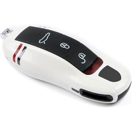 Key Cover Comptatible with Porsche Macan Cayenne Panamera 911, Car Key Protection Keychain (OLD KEY)