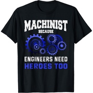 Machinist Shirt Funny Cnc Operator Joke Quote Machinist Gift Unisex T-Shirt