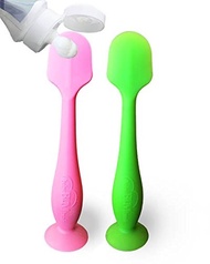 [USA]_Baby Bum Brush BabyBum Diaper Cream Brush (Green  Pink)