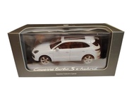 全新1/43 Porsche Cayenne Turbo S E-Hybrid｜保時捷原廠｜19年卡拉拉白｜WAP0203140K｜1:43 頂配油電卡宴合金模型