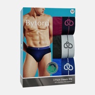 Byford 3pcs Bamboo Elastane Classic Brief (BMB308631)