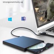 Strongaroetrtomj USB 3.0 External CD/DVD Optical Drive CD/DVD Player DVD Burner With USB 3.0 Ports Card Reader For PC Laptop SG
