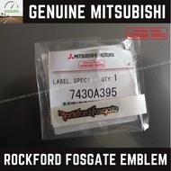 [READY STOCK] Mitsubishi Evolution X RockFord Fosgate Sound System Emblem