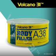 Volcano31 Body Filler Car Putty Simen Kereta Multifunctional Putty BPO Besi Car Paint Shop Putty 1kg