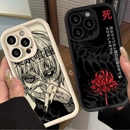 Anime Kaneki Ken Phone Case For Infinix ITEL RS4 A70 80 90 P55 Smart 20 6 7 Note 40s TECNO Pova 6 7 