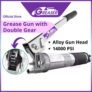 Greaser Grease Pump Double Gear / Grease Gun / Pam Gris - 800cc