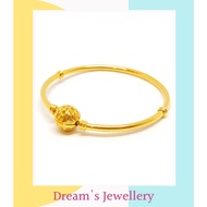 Dreams Jewellery 916 Gold Pandora Bangle Bracelet / Gelang Rantai Tangan Pandora Emas