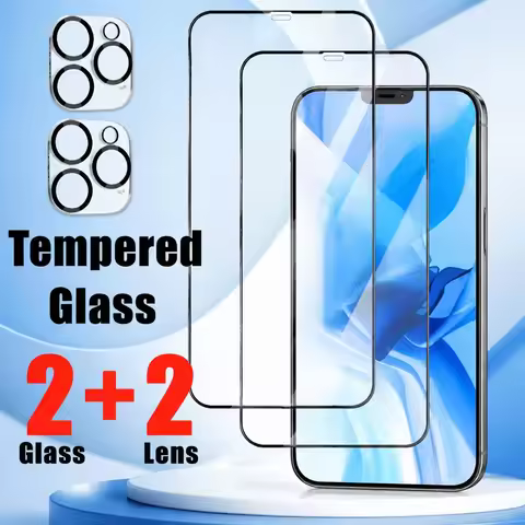 2+2PCS Tempered Glass For google Pixel 11 11 Pro 11 Pro XL 10 Camera Lens Screen Protector For googl
