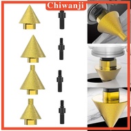 [Chiwanji] Diamond Beveling Chamfer Bit Diamond Countersink Drill Bit Hole Opener Diamond